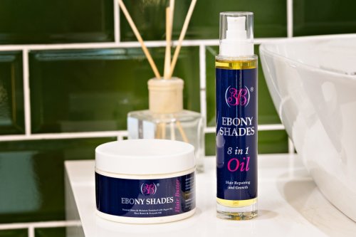 Ebony Shades Hair Restoring &amp; Growth Oil 100ml + Hair Butter 250ml